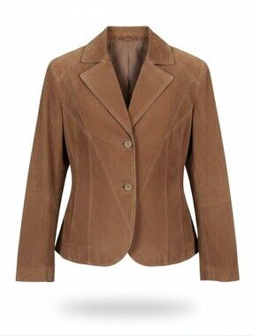 Sienna  Carmel Women's Leather Blazer Jacket